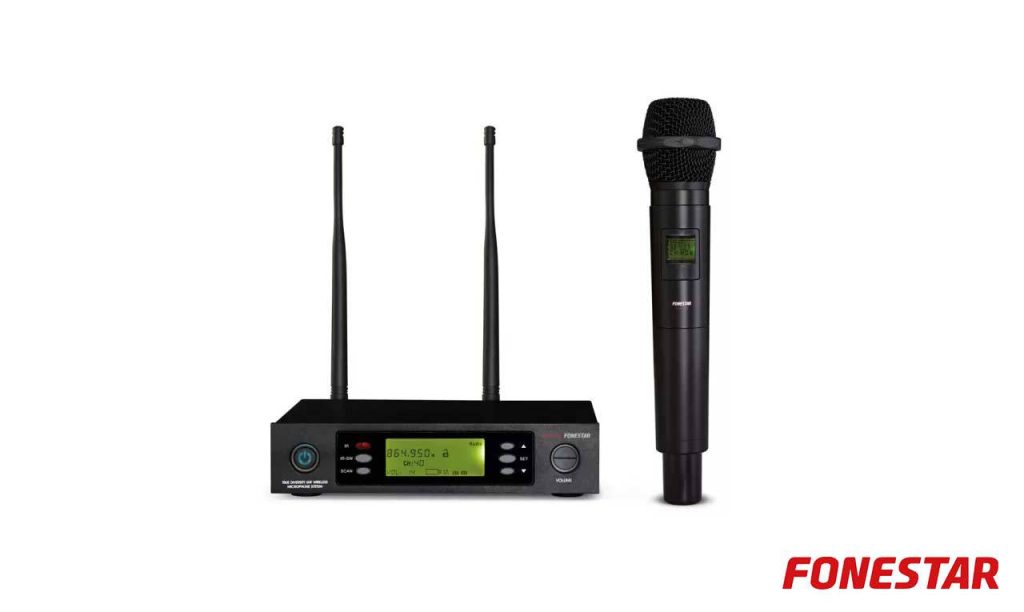 Bộ micro không dây cầm tay UHF Fonestar MSH-887-512/570/631